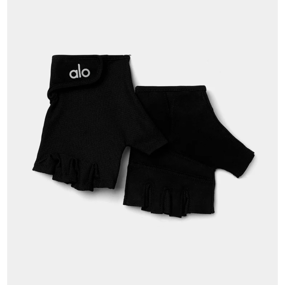 ALO Yoga Power Move Workout Gloves Sz M